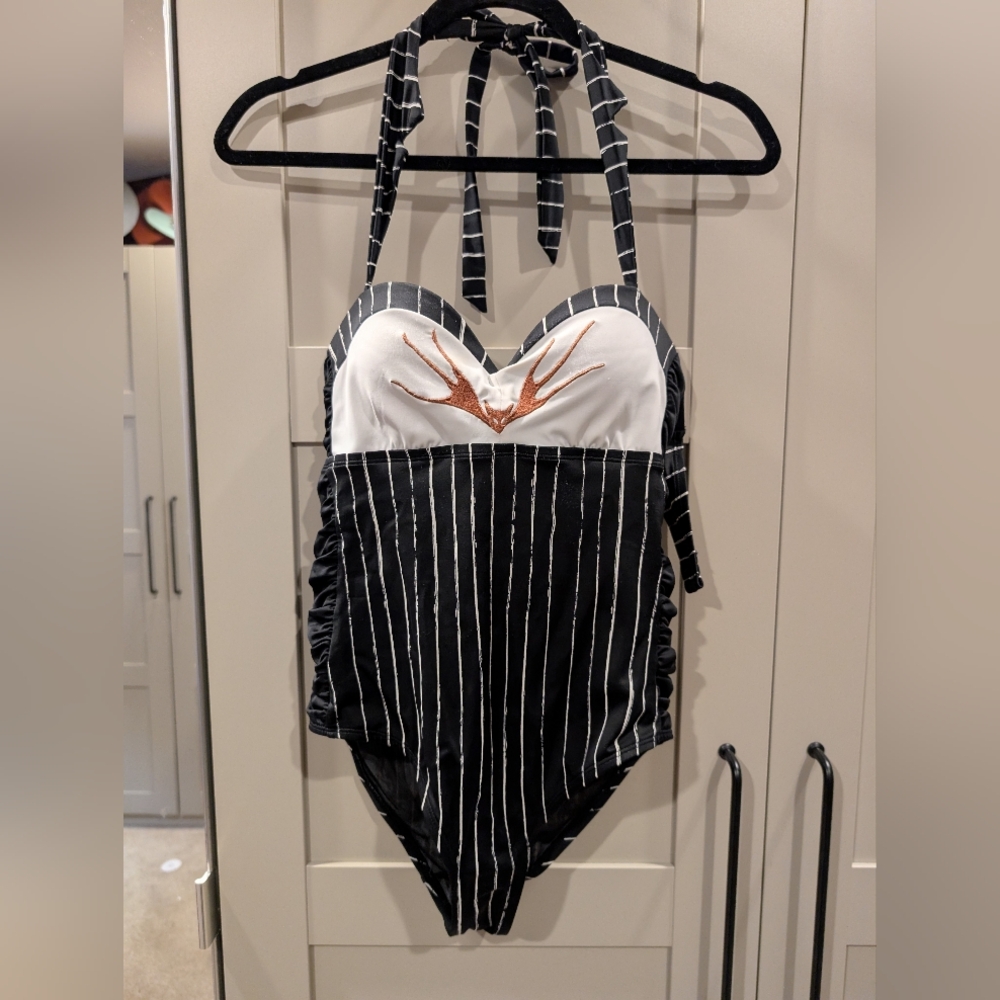 Disney Jack Skellington Nightmare Before Christmas Swimsuit, Small